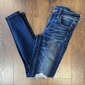 American Eagle distressed jeggings SZ 4